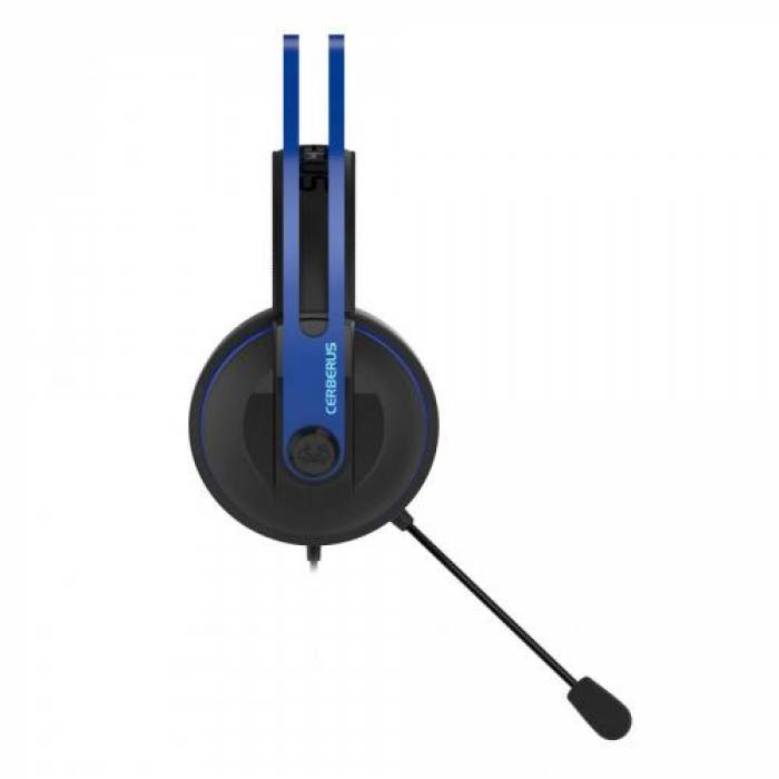 Casti cu microfon ASUS Cerberus V2, 3.5mm jack, Blue