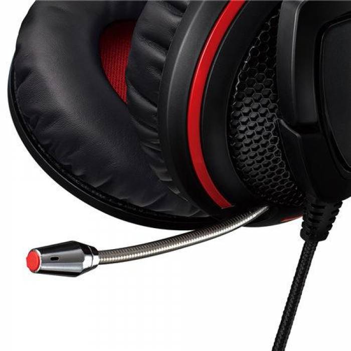 Casti cu microfon ASUS ROG Orion, 3.5mm jack, Black-Red