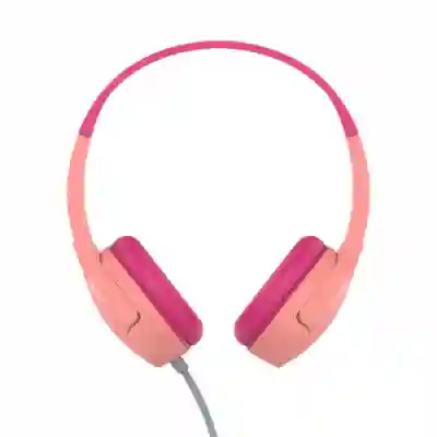 Casti cu microfon Belkin SoundForm Mini, 3.5mm jack, Pink