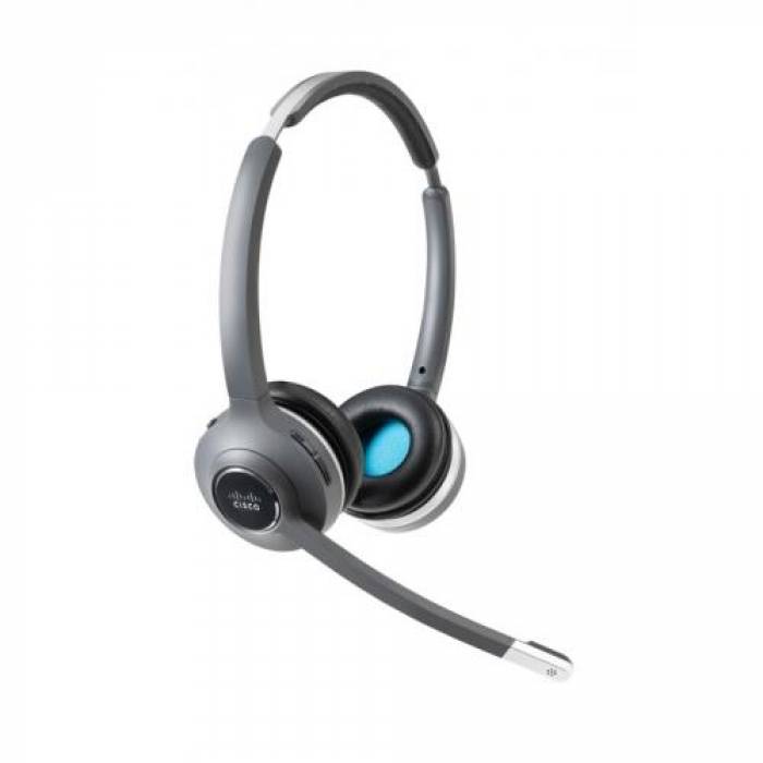 Casti cu microfon Cisco Headset 562 S, Bluetooth<br>USB-A, Grey