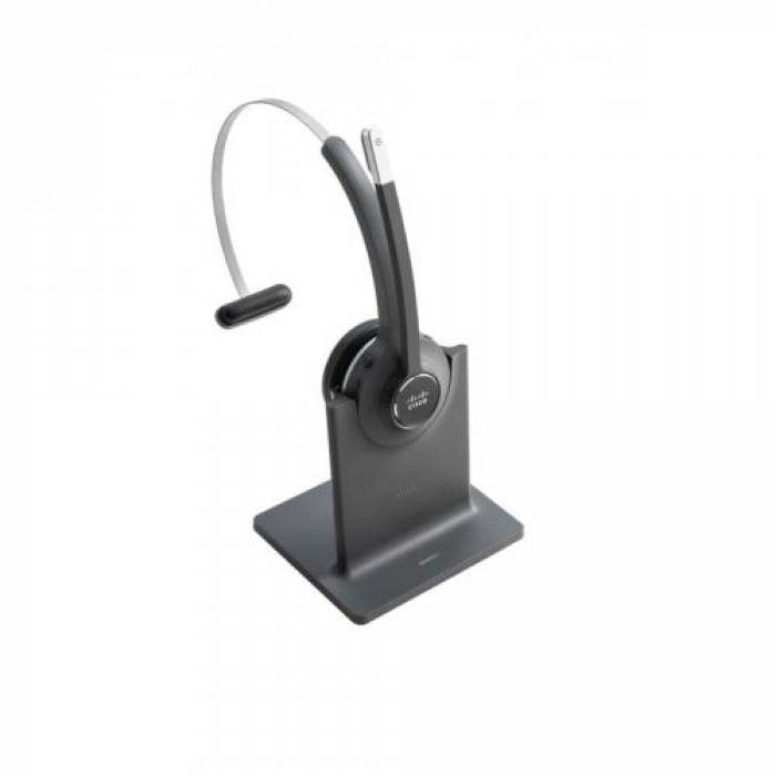 Casti cu microfon Cisco Single Headset 562 S, DECT, Grey