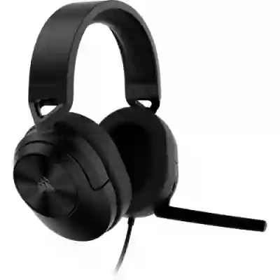 Casti cu microfon Corsair HS55 Stereo, 3.5mm jack, Black