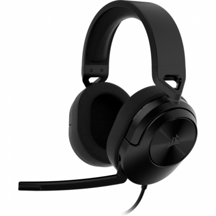 Casti cu microfon Corsair HS55 Stereo, 3.5mm jack, Black