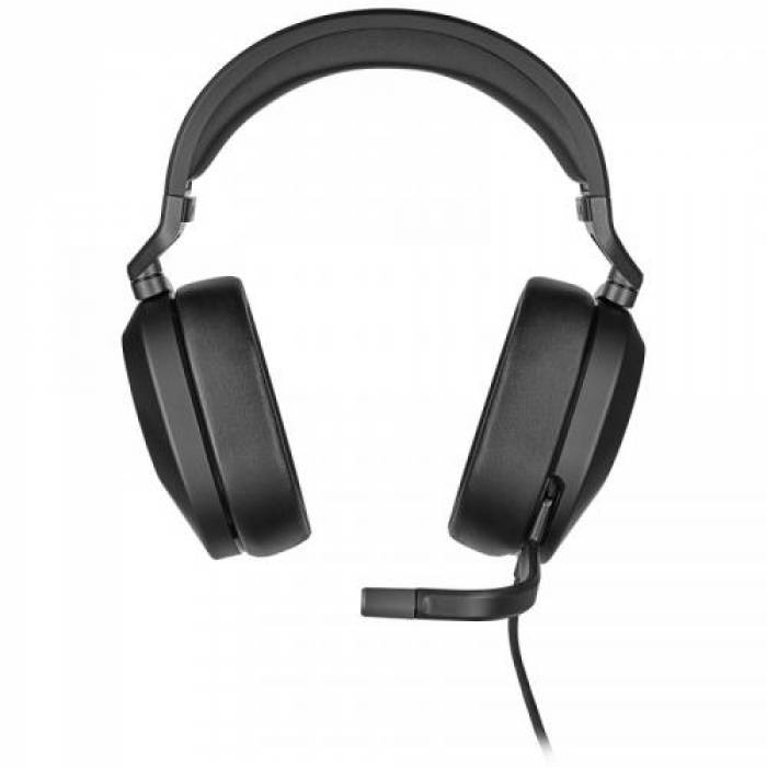 Casti cu microfon Corsair HS65 Surround, Carbon