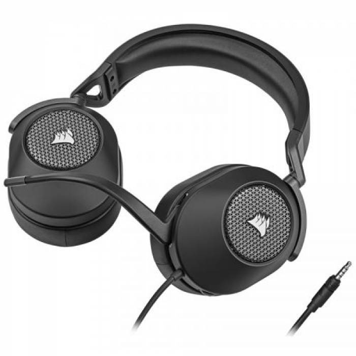 Casti cu microfon Corsair HS65 Surround, Carbon