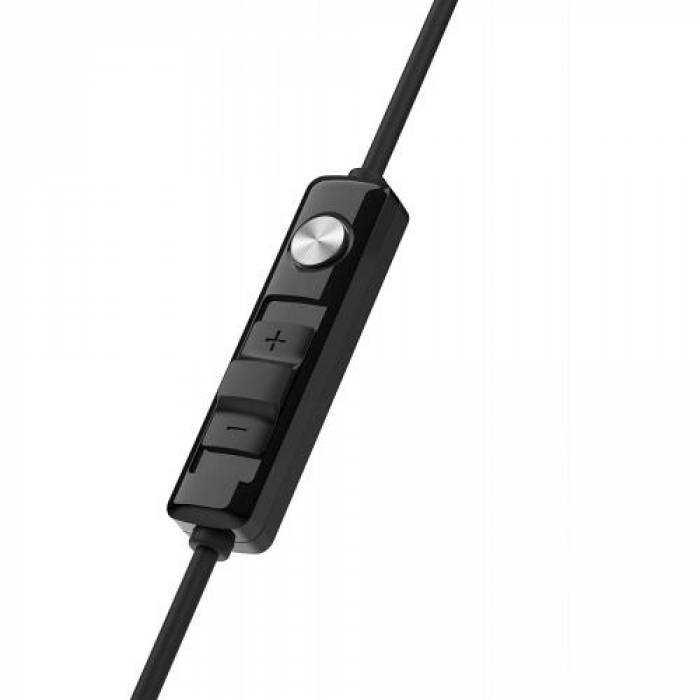 Casti cu microfon Edifier G4 SE, 3.5mm jack, Black-Red