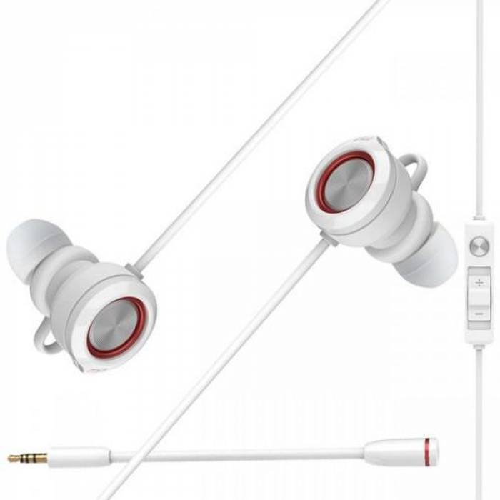 Casti cu microfon Edifier GM3 SE, 3.5mm jack, White