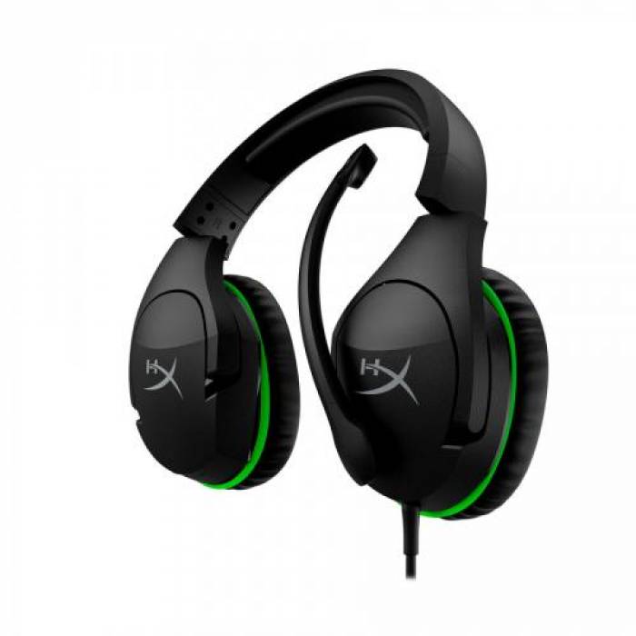 Casti cu microfon HP HyperX Stinger XBOX, 3.5mm jack, Black-Green