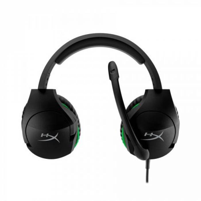 Casti cu microfon HP HyperX Stinger XBOX, 3.5mm jack, Black-Green