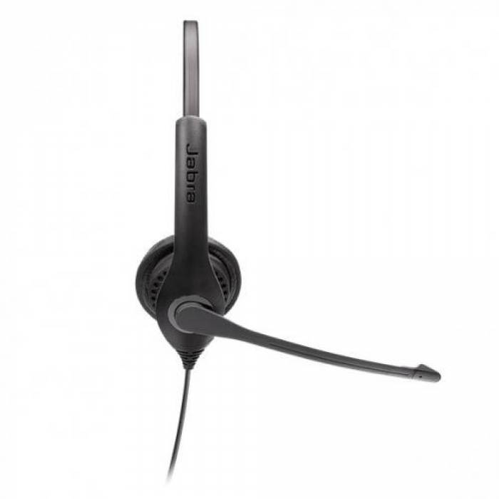 Casti cu microfon Jabra BIZ 1100 EDU DUO, 3.5mm jack, Black