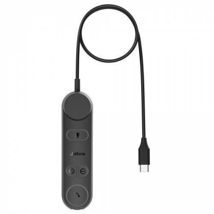 Casti cu microfon Jabra Engage 50 II Microsoft Stereo, USB-A, Black