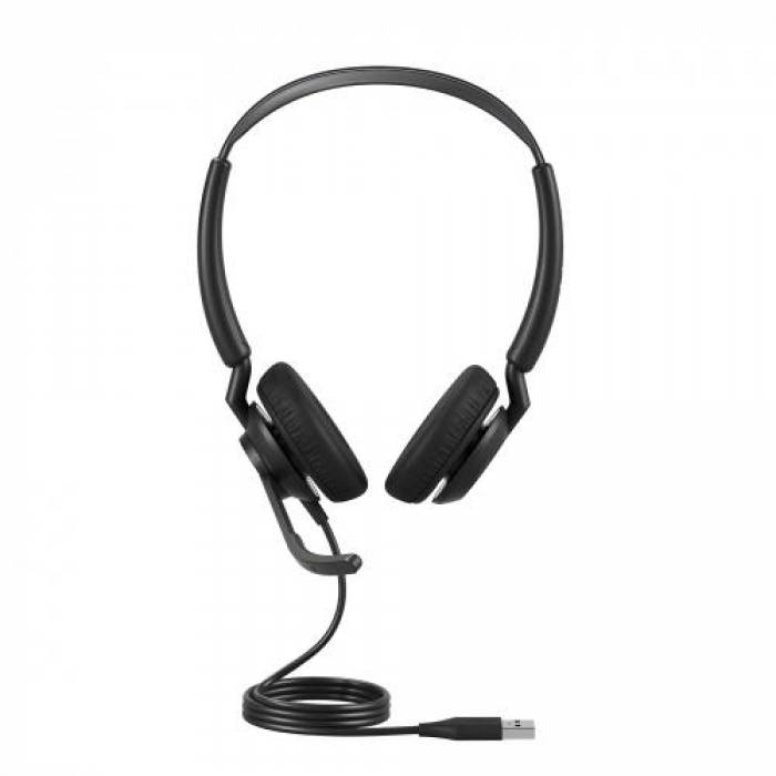 Casti cu microfon Jabra Engage 50 II UC Stereo, USB-A, Black