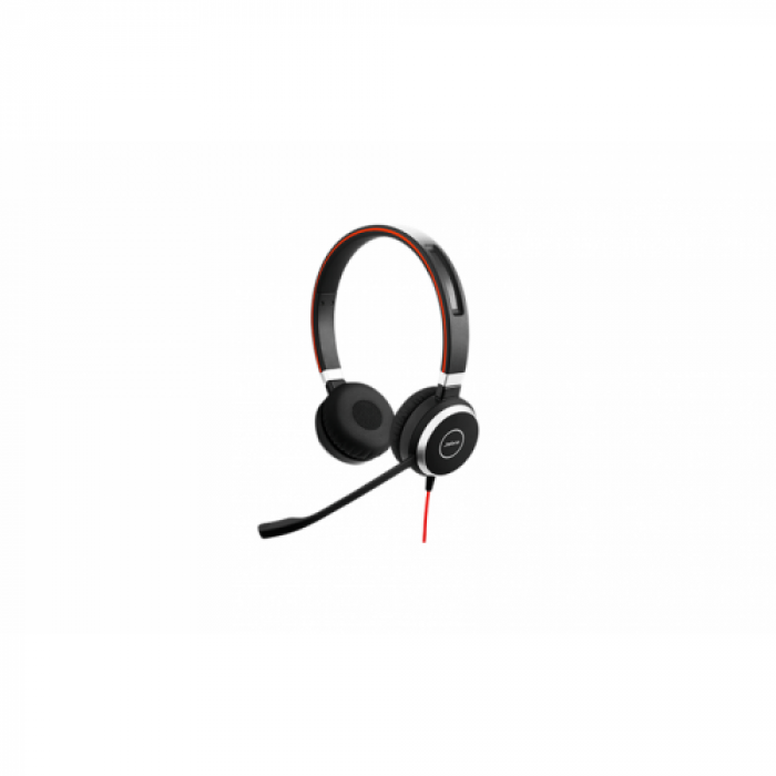 Casti cu microfon Jabra Evolve 40 UC Duo USB, Black