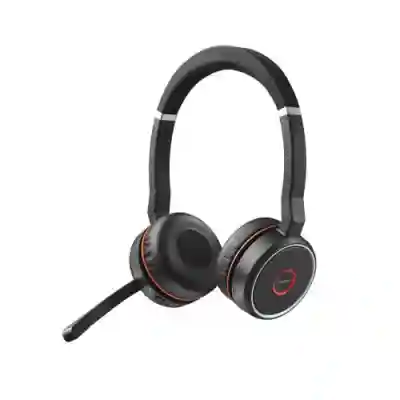 Casti cu microfon Jabra Evolve 75 SE UC Stereo, Bluetooth, Black