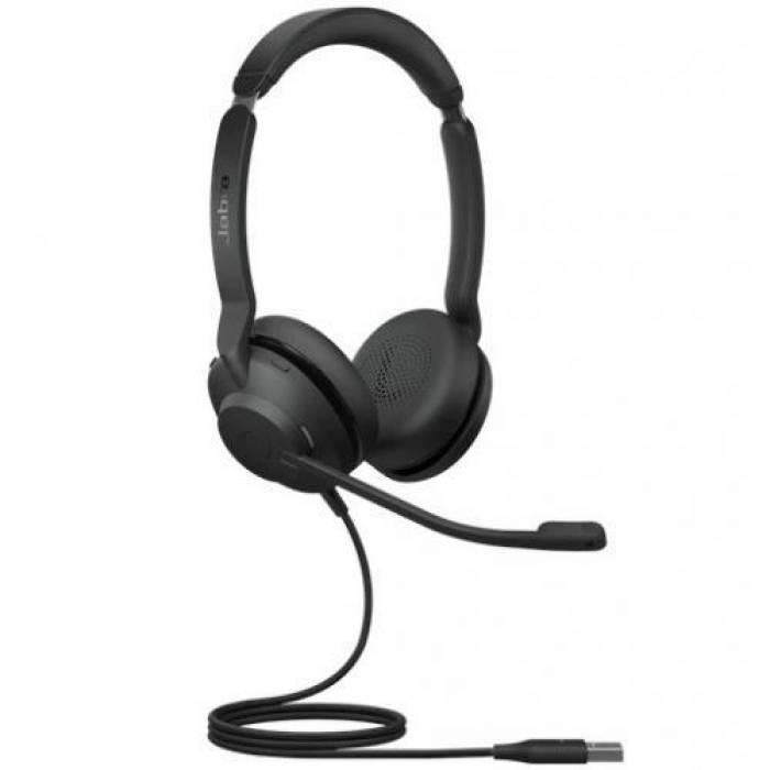 Casti cu microfon Jabra Evolve2 30 UC Stereo, USB-A, Black