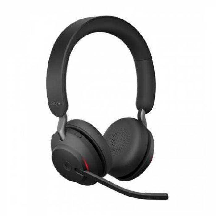 Casti cu microfon Jabra Evolve2 65, Link380a UC Stereo, Black