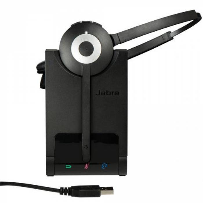 Casti cu microfon Jabra Pro 930 Mcrosoft, Bluetooth, Black