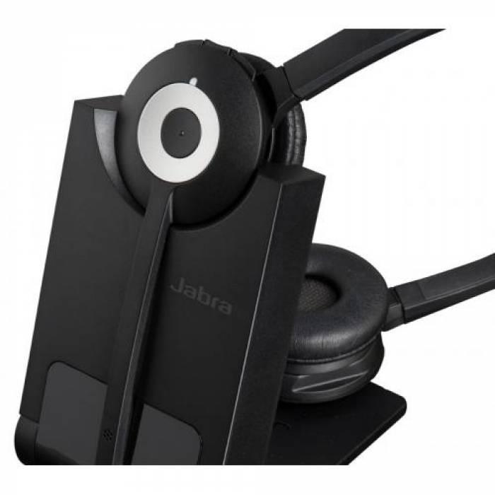 Casti cu microfon Jabra Pro 930 Mcrosoft, Bluetooth, Black