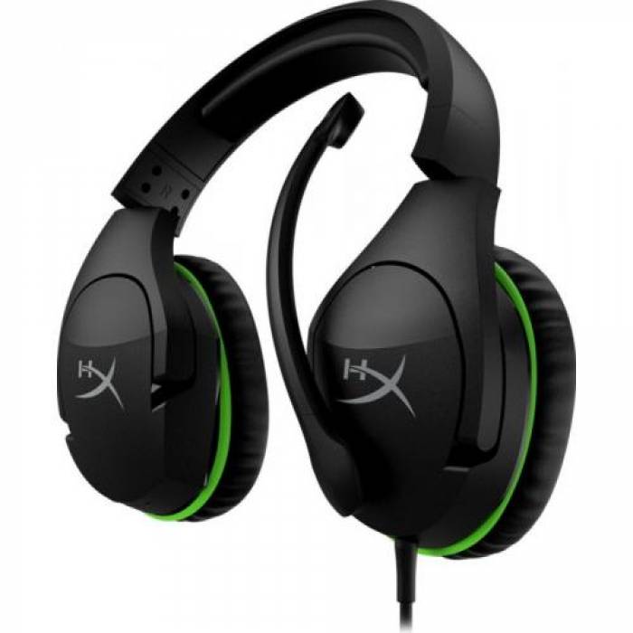 Casti cu microfon Kingston HyperX Cloud Stinger Xbox, 3.5mm jack, Black-Green