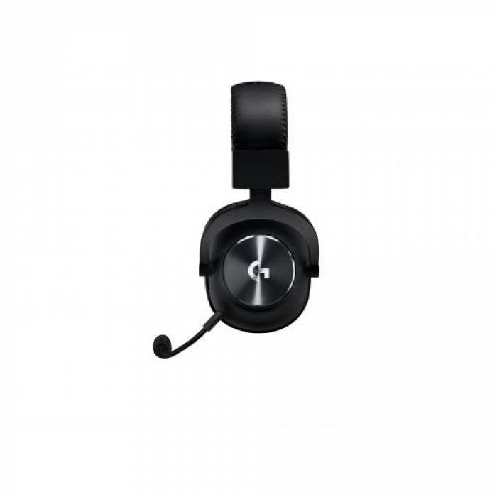 Casti cu microfon Logitech G PRO X, USB-A, Black