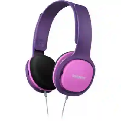 Casti cu microfon Philips SHK2000PK, Bluetooth, Pink