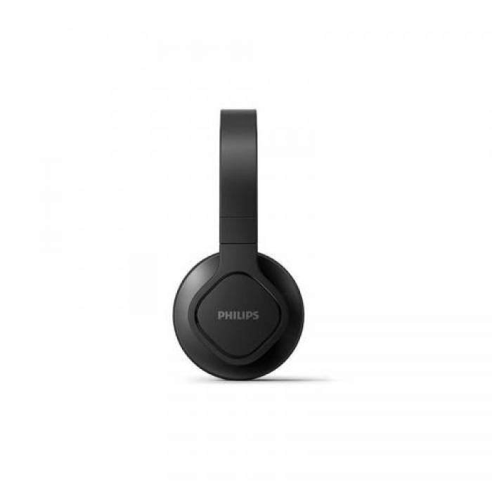 Casti cu microfon Philips TAA4216BK/00, Bluetooth, Black