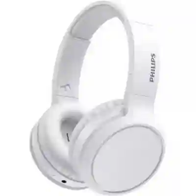 Casti cu microfon Philips TAH5205WT, Bluetooth, White