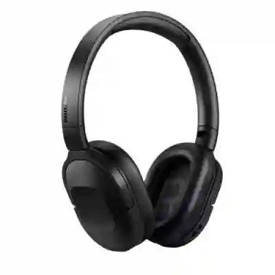 Casti cu microfon Philips TAH6506BK, Bluetooth, Black