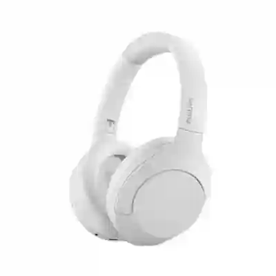 Casti cu microfon Philips TAH8506WT, Bluetooth, White