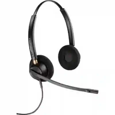 Casti cu microfon Poly Plantronics Encore Pro HW520, QD, Black