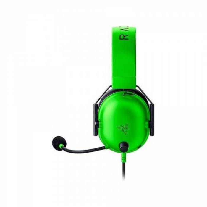 Casti cu microfon Razer Blackshark V2 X, 3.5mm jack, Green