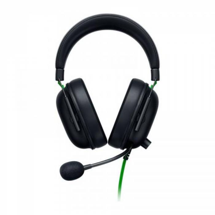 Casti cu microfon Razer Blackshark V2 X, Black-Green