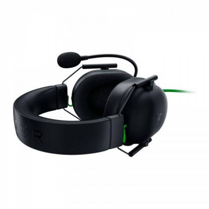 Casti cu microfon Razer Blackshark V2 X, Black-Green