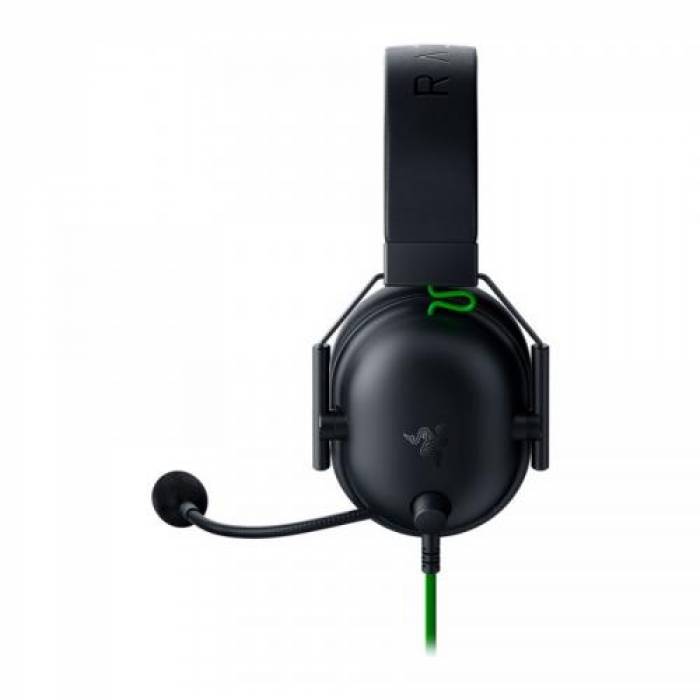 Casti cu microfon Razer Blackshark V2 X, Black-Green