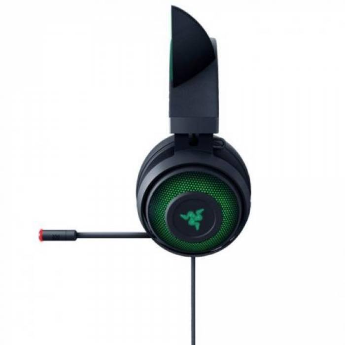 Casti cu microfon Razer Kraken Kitty, USB, Black