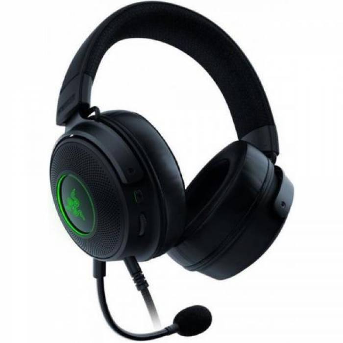 Casti cu microfon Razer Kraken V3 RGB, USB-A, Black