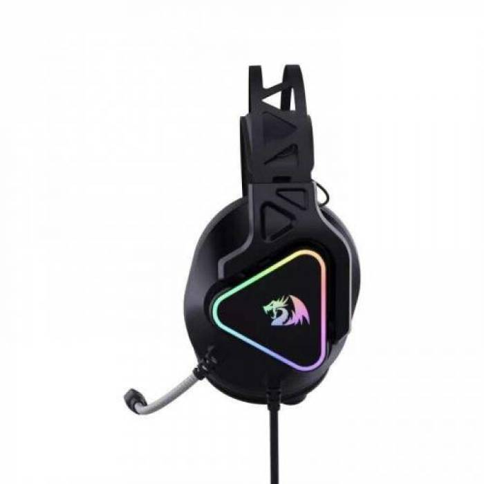 Casti cu microfon Redragon Cadmus RGB, Black