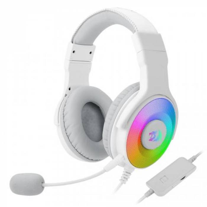 Casti cu microfon Redragon Pandora 2 RGB, White