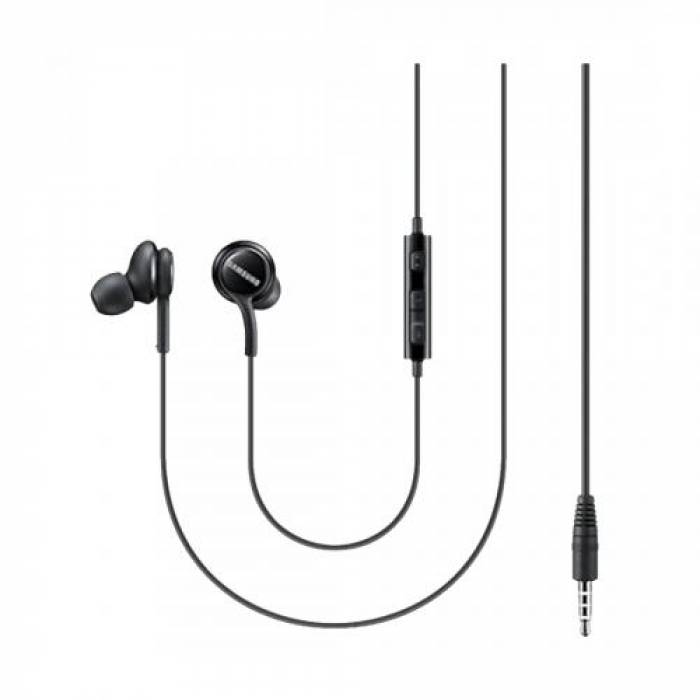 Casti cu microfon Samsung In-Ear, 3.5mm jack, Black