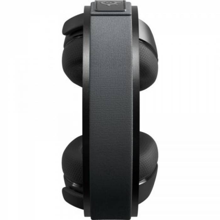 Casti cu microfon SteelSeries Arctis 7+, USB Wireless/Bluetooth, Black
