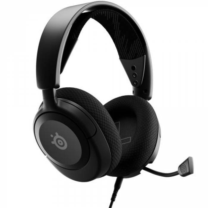 Casti cu microfon SteelSeries Arctis Nova 1, 3.5mm jack, Black