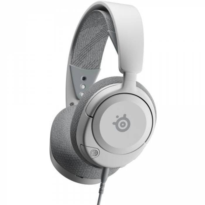 Casti cu microfon SteelSeries Arctis Nova 1, 3.5mm jack, White