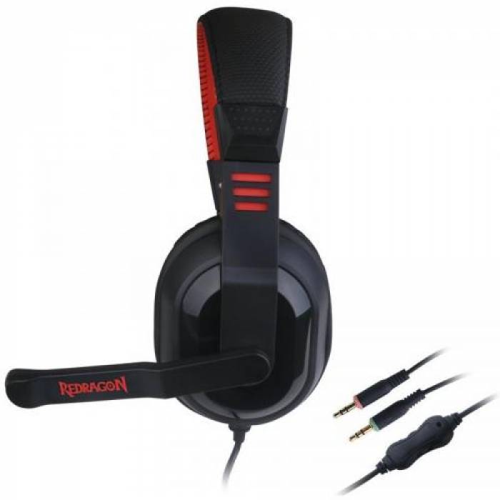 Casti Gaming Redragon Garuda H101, Black