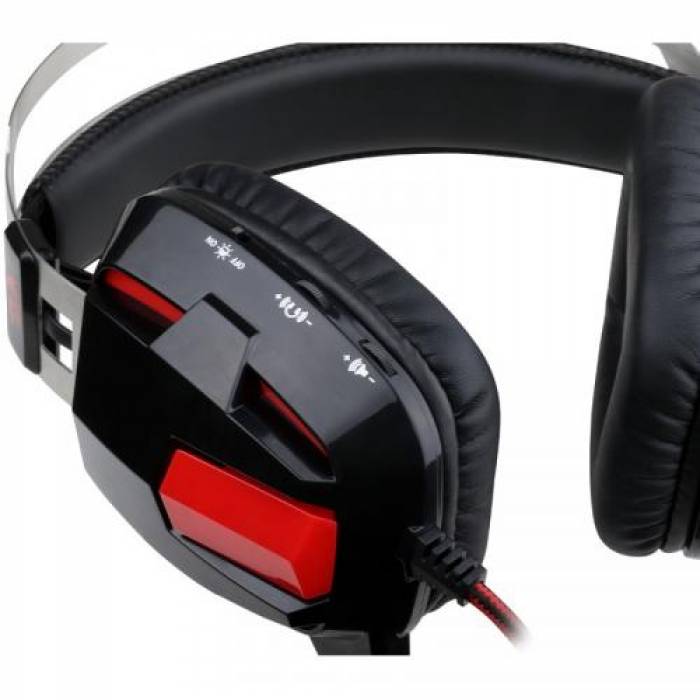 Casti Gaming Redragon Lagopasmutus, Black