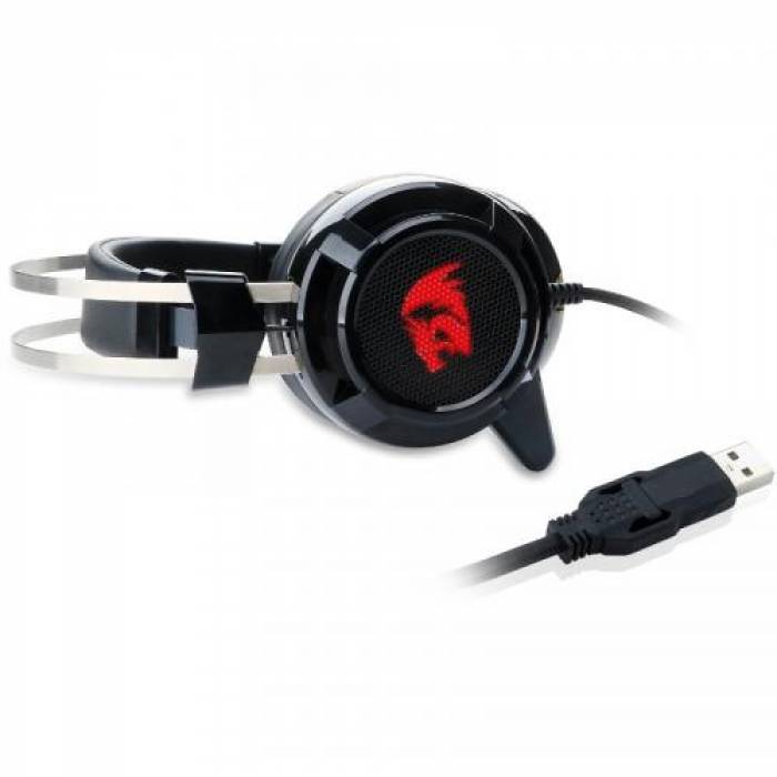 Casti Redragon Siren 2, Black + Stand