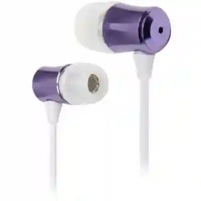 Casti Somic Senicc MX160i, White-Purple