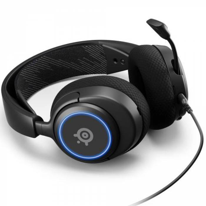 Casti SteelSeries Arctis Nova 3, Black