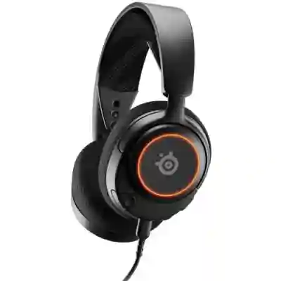 Casti SteelSeries Arctis Nova 3, Black