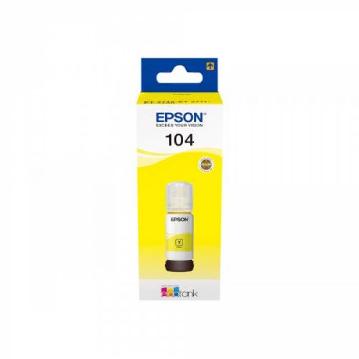 Cerneala Epson 104 Yellow C13T00P440