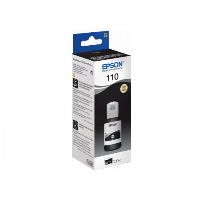 Cerneala Epson 110 XL Black C13T03P14A